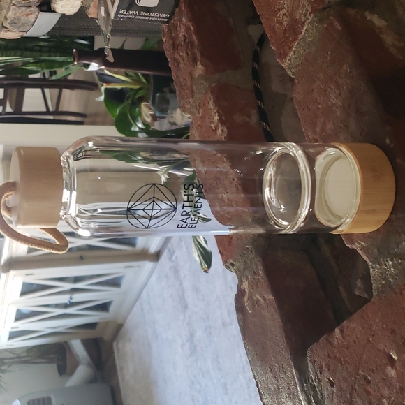 NIB earth elements gemstone water bottle - Picture 2 of 4